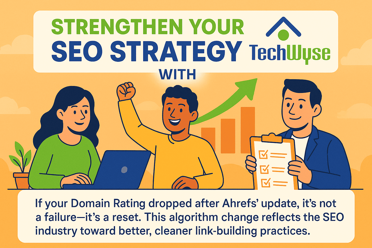 Сбой рейтинга домена Ahrefs: в обновлении алгоритма DR